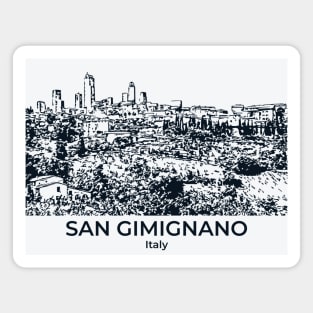 San Gimignano - Italy Magnet